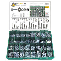 DIN 912 Großes Zylinderschrauben-Sortiment Deluxe/Stan