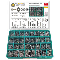 DIN 933 Großes 6-kant Schraubensortiment Deluxe/Standa