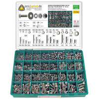 DIN 933 Großes 6-kant Schraubensortiment Deluxe/Standa