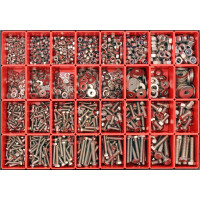 DIN 933 Sparset Großes 6-kant Schraubensortiment Delux