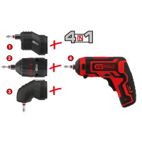 Adventskalender 2024 mit Mini-Akkuschrauber-Satz und Bits, 3