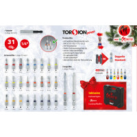 Adventskalender 2024 mit Mini-Akkuschrauber-Satz und Bits, 3