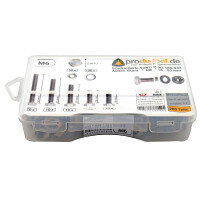 Basis Schrauben-Sortiment DIN 933 M6 Stahl verzinkt 8.8 (DIN