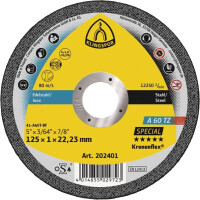 A 46 TZ, 100 x Kronenflex® 125x1,6 mm Trennscheibe in We