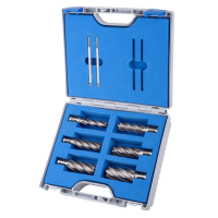 Kernbohrer-Set Silver-Line50 HSS-XE Weldonschaft 8-tlg.