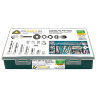 DIN 933 6-kant Schraubensortiment M10 Edelstahl A2 V2A (DIN9