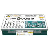 DIN 933 6-kant Schraubensortiment M8 Stahl verzinkt 8.8 (DIN