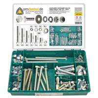 DIN 933 6-kant Schraubensortiment M10 Stahl verzinkt 8.8 (DI