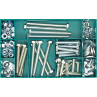 DIN 933 6-kant Schraubensortiment M10 Stahl verzinkt 8.8 (DI