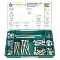 DIN 933 6-kant Schraubensortiment M10 Stahl verzinkt 8.8 (DI