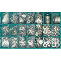 DIN 125/127/9021 Scheiben-Sortiment Edelstahl A4 V4A &Oslash