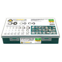 DIN 125/127/9021 Scheiben-Sortiment Edelstahl A2 V2A &Oslash