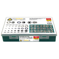 DIN 934/985/1587 Muttern-Sortiment Edelstahl A4 V4A Ø
