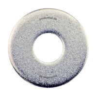 DIN 9021 große Unterlegscheibe Stahl galv. verzinkt 14