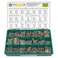 DIN 912 Zylinderschrauben-Sortiment Edelstahl A2 V2A M2 - M1