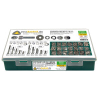 DIN 912 Zylinderschrauben-Sortiment Edelstahl A2 V2A M2 - M1