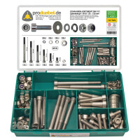 DIN 912 Zylinderschrauben-Sortiment Edelstahl A2 V2A M10 ink