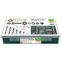 DIN 912 Zylinderschrauben-Sortiment Edelstahl A2 V2A M10 ink