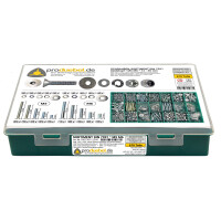 DIN 7991 Senkschrauben-Sortiment Stahl verzinkt 8.8 M3 - M12