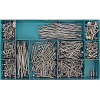 Spanplattenschrauben-Sortiment Edelstahl A2 V2A Ø 4,5