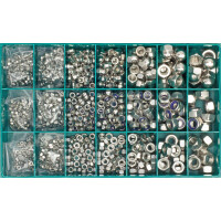 Spanplattenschrauben-Sortiment Stahl gelb verzinkt Ø 