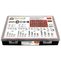 DIN 933 Großes 6-kant Schraubensortiment Deluxe Edelst