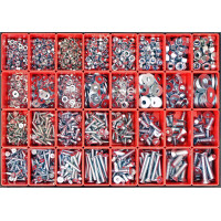 DIN 7991 Großes Senkschrauben-Sortiment Deluxe Stahl v