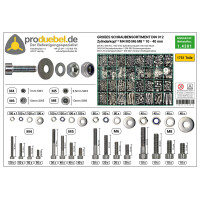 DIN 912 Großes Zylinderschrauben-Sortiment Standard M4