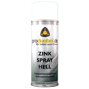 Zink-Spray hell 400 ml Aerosol Dose